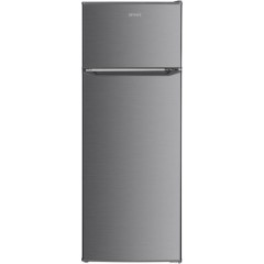 Omnys Ψυγείο Δίπορτο 206lt Υ143xΠ54.5xΒ55.5εκ. Inox WNT-28N23IN